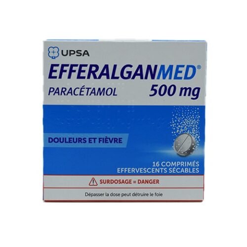 Efferalgan  (Paracetamol) effervescent 500mg tablets 16's