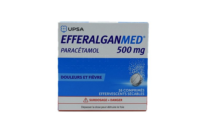 Efferalgan (Paracetamol) effervescent 500mg tablets 16's