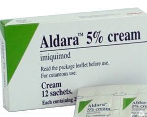 Aldara (imiquimod) 5% cream sachets pack of 12