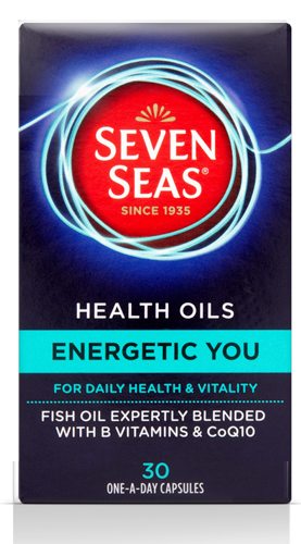 Seven Seas Health Oils -Energetic  You 30's