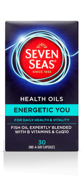 Seven Seas Health Oils -Energetic You 30's