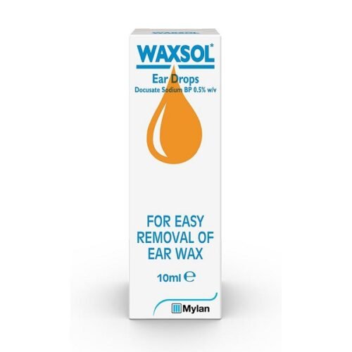 Waxsol (Docusate sodium) Ear Drops 10ml