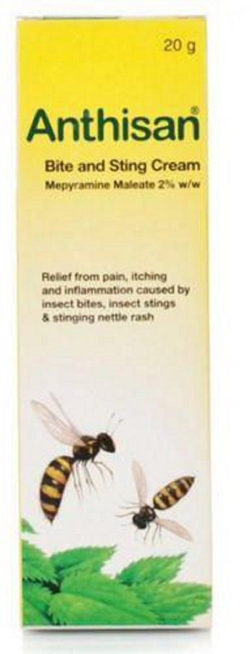 Anthisan (mepyramine maleate) Bite & Sting Cream 20g