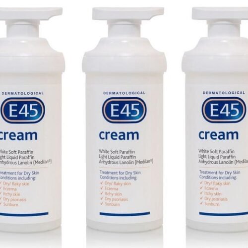 E45 Cream Pump 500g