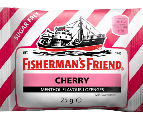 Fisherman's friend cherry low sugar lozenges 25g