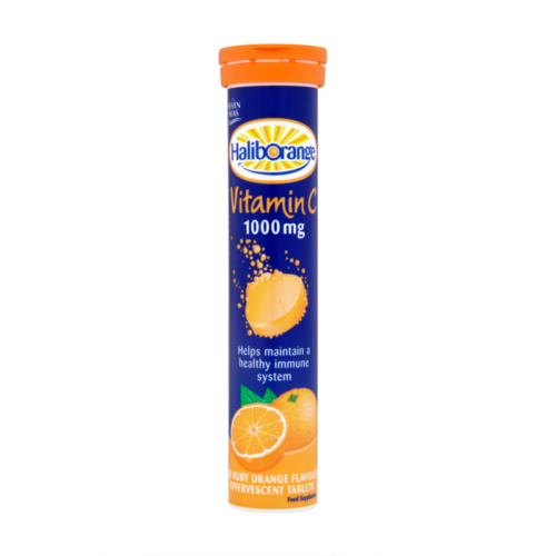Haliborange effervescent orange pack of 20