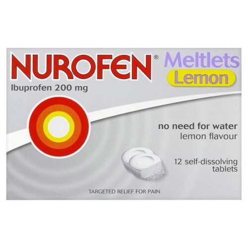 Nurofen meltlets  pack of 12