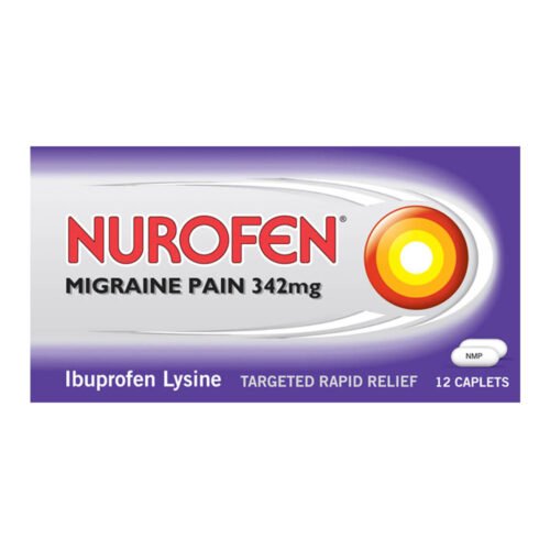 Nurofen migraine pain 342mg tablets pack of 12