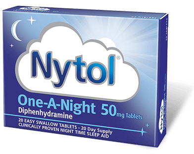 Nytol one-a-night 50mg tablets pack of 20