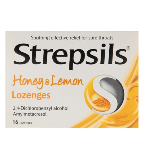 Strepsils loz-Honey & lemon-16s