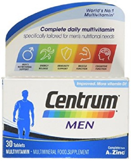 Centrum men multivitamin tablets pack of 30