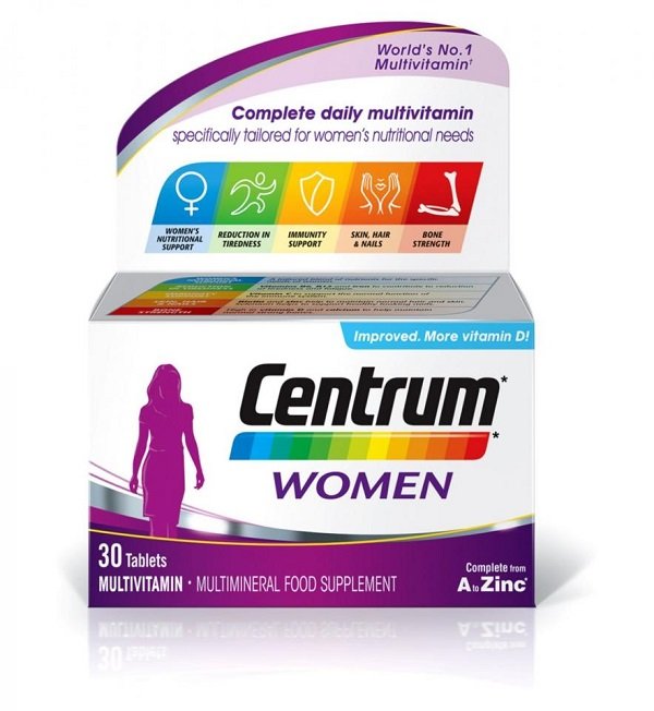 Centrum women multivitamin tablets pack of 30