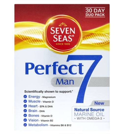 SEVEN SEAS PERFECT 7 MAN 30 Caps+30 Tablets