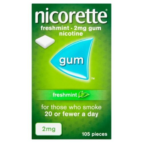 Nicorette Fresh mint 2mg Gum 105's