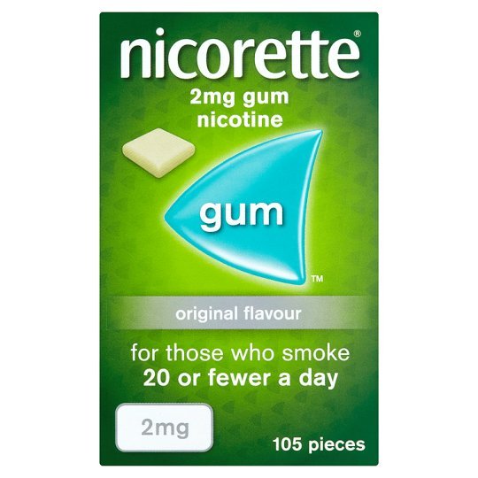 Nicorette 2mg Gum Original 105's