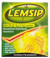 Lemsip Cold AND Flu Lemon 10 Satchets