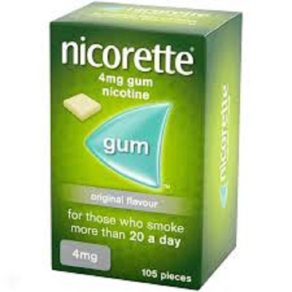 Nicorette 4MG Gum Original 105'S