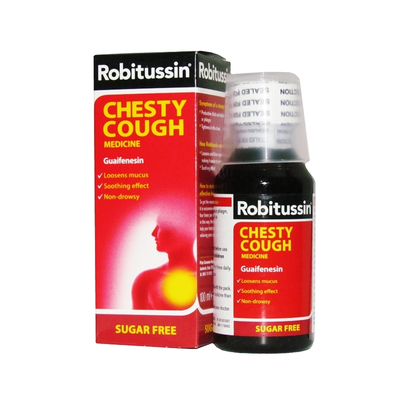 Robitussin Chesty Cough Syrup 100 ml Pharmacy Direct Kenya