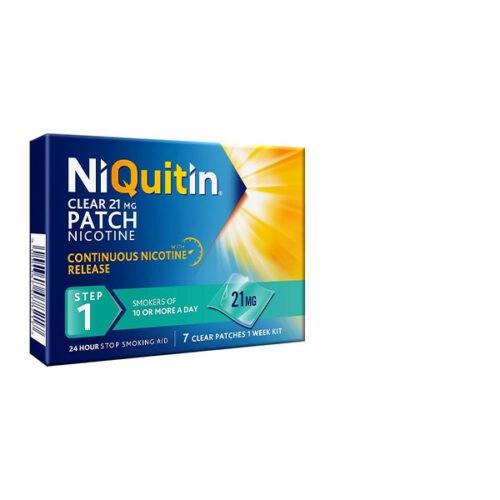 Niquitin (Nicotine) 21mg/24Hrs Patches 7'S