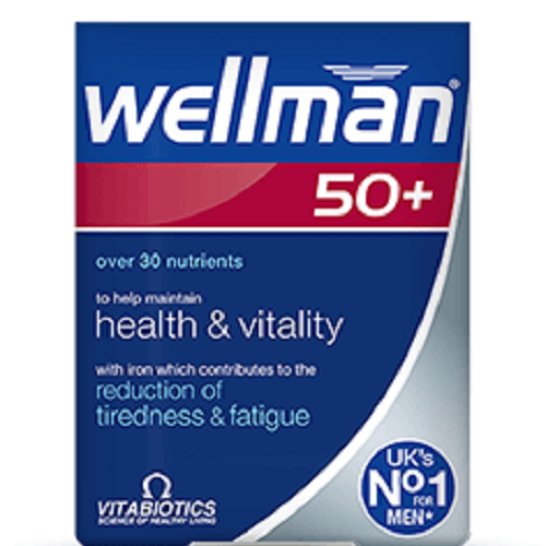 WELLMAN 50+ TABLETS 30`S