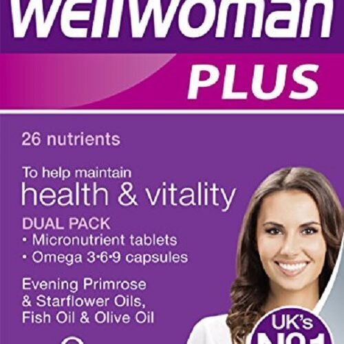WellWoman Plus Omega 3,6,9 28 Caps/28 Tablets 56`S