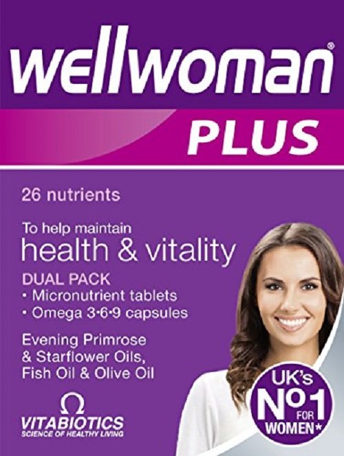 WellWoman Plus Omega 3,6,9 28 Caps/28 Tablets 56`S