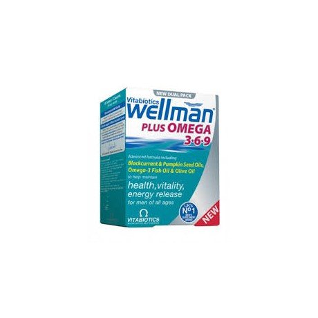 Wellman Plus Omega -3,6,9 Capsules 28`S/28 Tablets 56`S