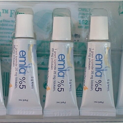 EMLA CREAM 5G TUBE 5'S
