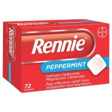 RENNIE PEPPERMINT TABS 72`S