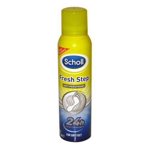 SCHOLL FRESH STEP ANTIPERSPIRANT SPRAY 150ML