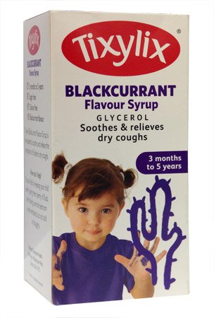 TIXYLIX 100ML BLACKCURRANT FLAVOUR SYRUP