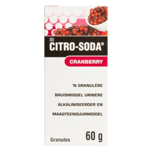 CITRO-SODA CRANBERRY GRANULES 60G