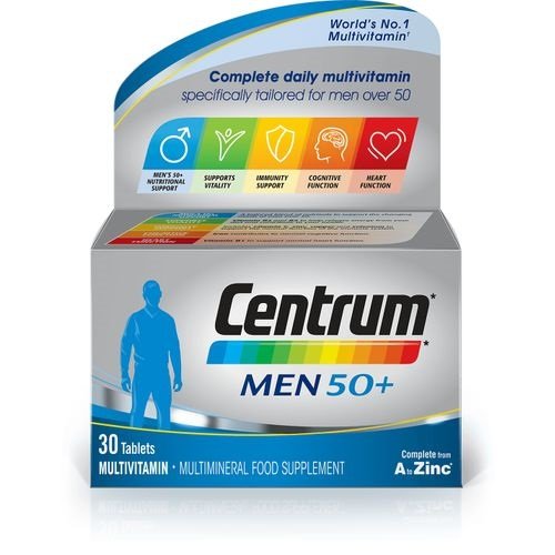 Centrum Men 50+Tablets 30`S