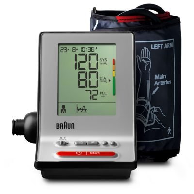 BRAUN EXACTFIT 3 UPPER ARM BLOOD PRESSURE MONITOR