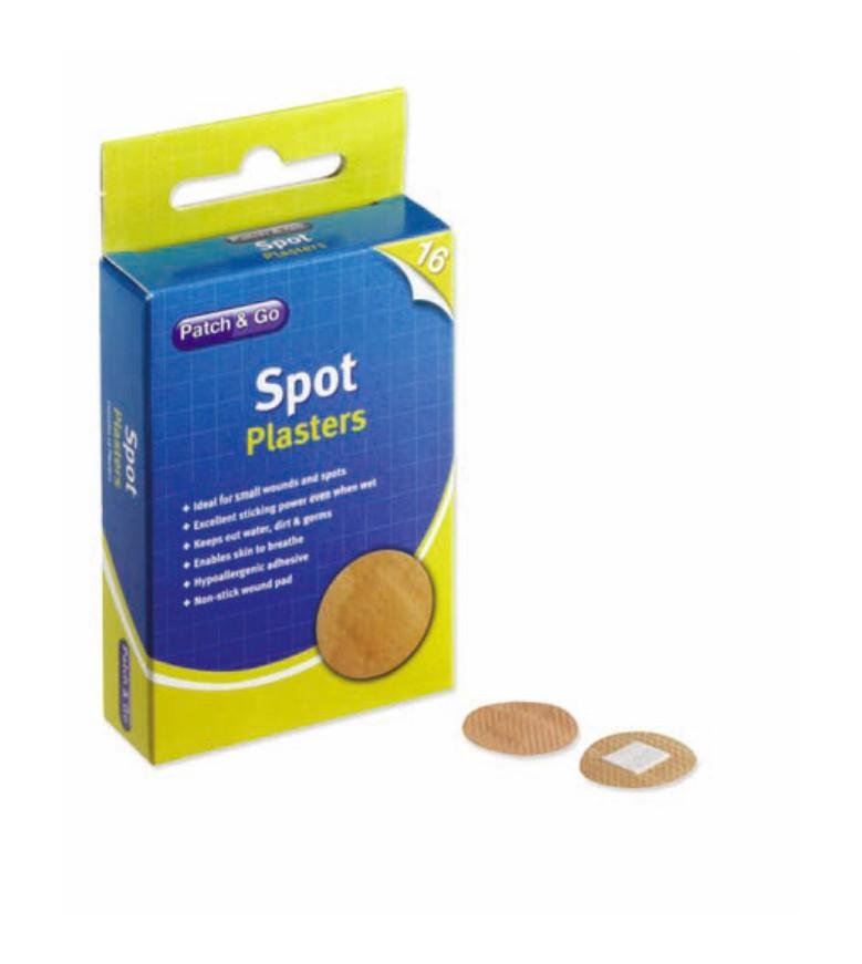 PATCH & GO SPOT PLASTERS 16`S
