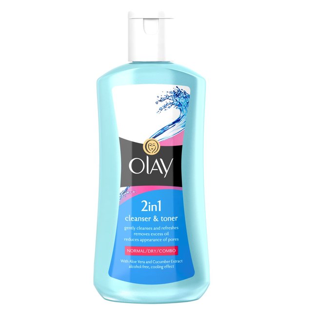 OLAY 2 IN 1 CLEANSER + TONER 200ML