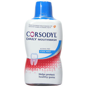 CORSODYL DAILY MOUTHWASH COOL MINT 500ML
