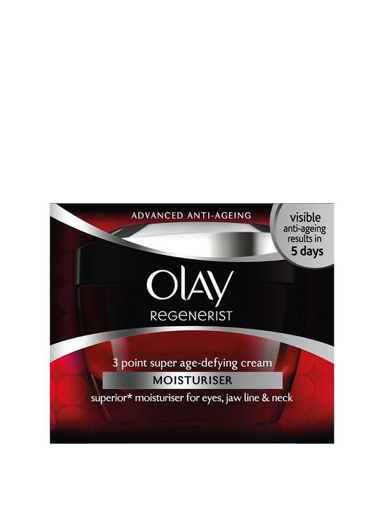 OLAY REGENERIST 3 POINT SUPER AGEING CREAM MOISTURISER 50ML