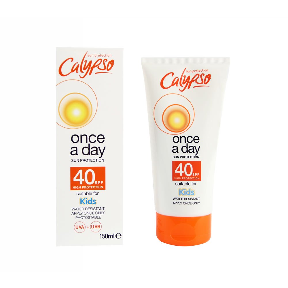 CALYPSO KIDS ONCE A DAY SKIN PROTECTION SPF 40 150ML