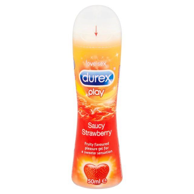 DUREX PLAY LUB SAUCY STRAWBERRY 50ML