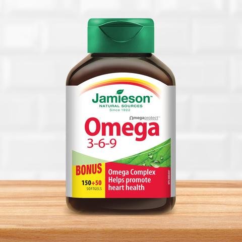 Jamieson Omega 3-6-9 1200MG Softgel 200`S