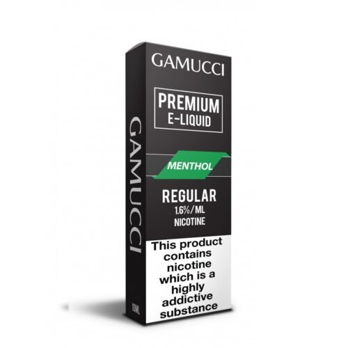 GAMUCCI E-LIQUID REGULAR MENTHOL