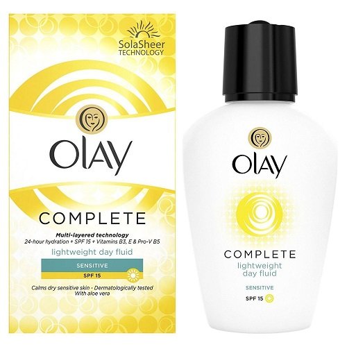 OLAY COMPLETE LIGHT WEIGHT DAY FLUID SENSITIVE SPF 15 100ML