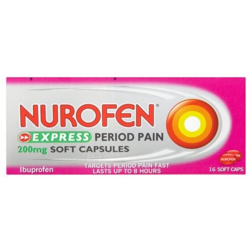 NUROFEN EXPRESS PERIOD PAIN CAPS 16`S