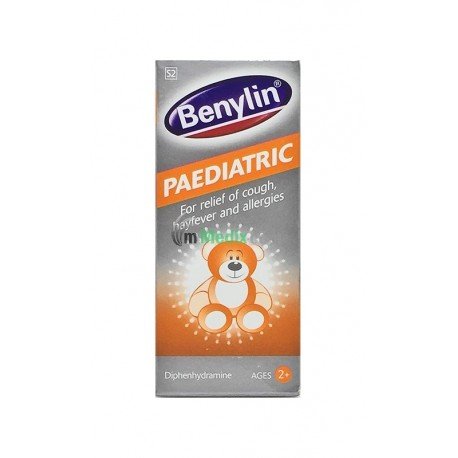 Benylin (Diphenhydramine Hydrochloride/ Levomenthol) Pediatrics 100ml