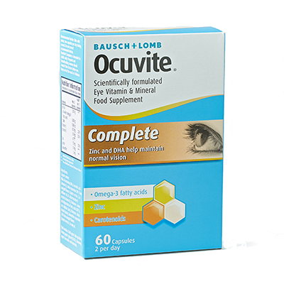 OCUVITE COMPLETE CAPSULES 60`S