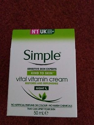 SIMPLE VITAL VITAMIN NIGHT CREAM 50ML
