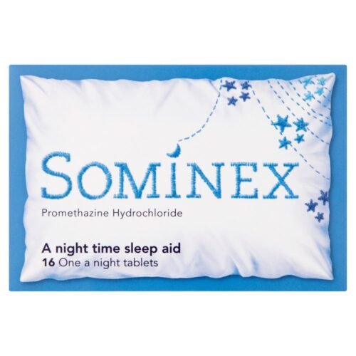 SOMINEX NIGHT TIME SLEEP AID TABLETS 16`S