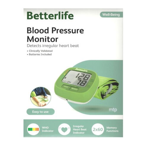 BETTER LIFE BLOOD PRESSURE MONITOR