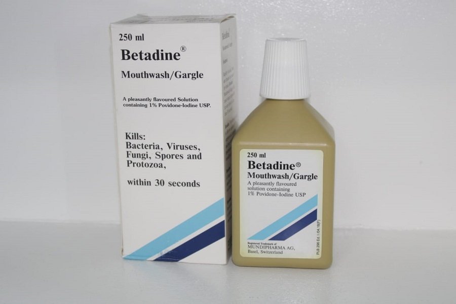 BETADINE MOUTHWASH GARGLE 250ML